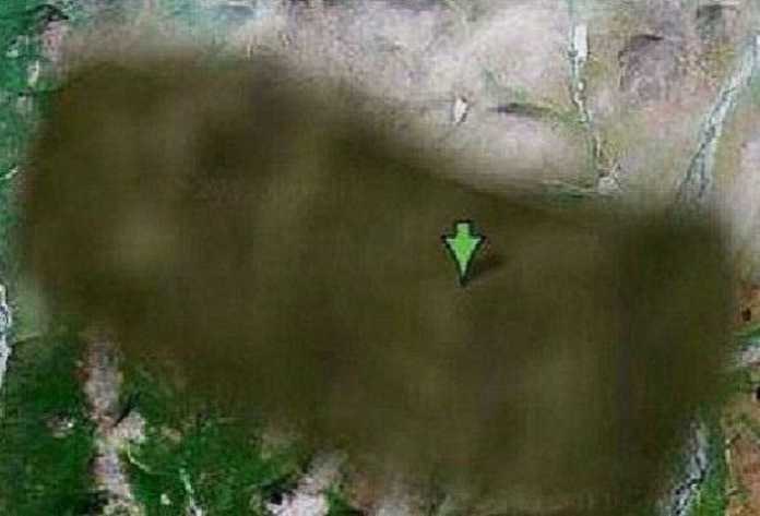 Google Earth’da ko'rinmaydigan 15 ta taqiqlangan hudud