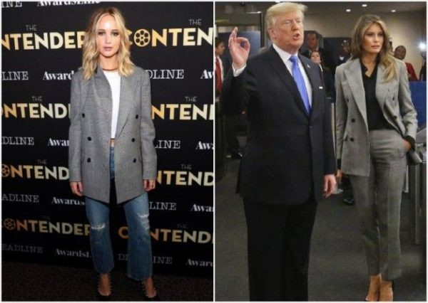 Liboslar jangi: Bir xil kiyingan mashhur yulduzlar (foto)