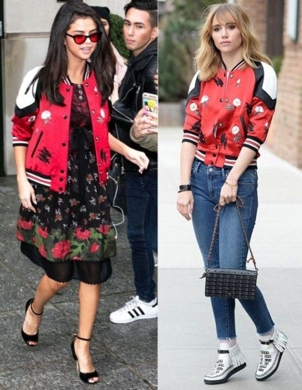 Liboslar jangi: Bir xil kiyingan mashhur yulduzlar (foto)