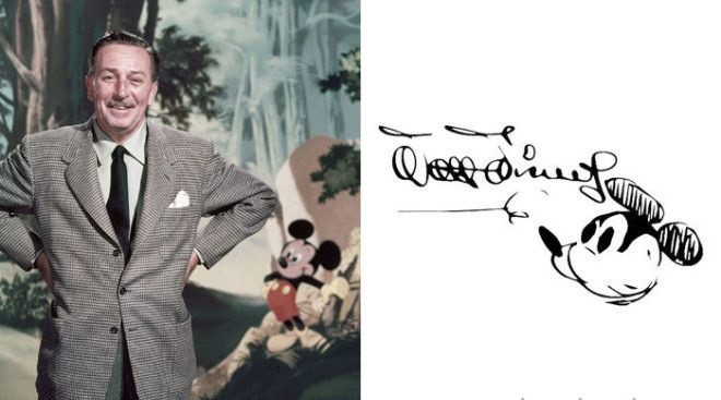 San'at asari darajasidagi imzo. Mashxurlarning noodatiy imzolari.