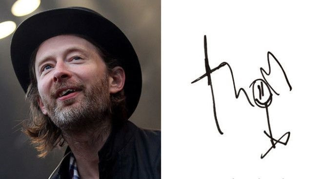 San'at asari darajasidagi imzo. Mashxurlarning noodatiy imzolari.