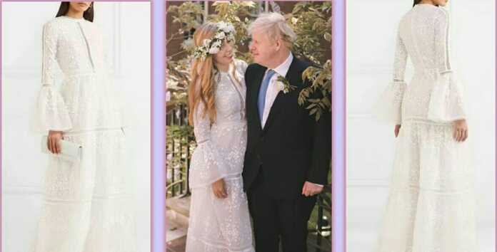 Yashirincha turmush qurgan Buyuk Britaniyaning bosh vaziri Boris Jonsonning qallig'i ijaraga olgan kelinlik libosi