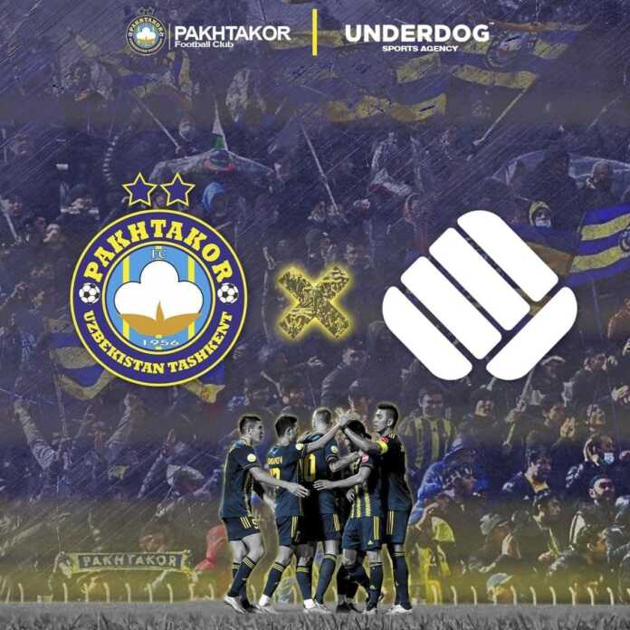«Paxtakor» va «Underdog» sport agentligi o'rtasida hamkorlik shartnomasi imzolandi