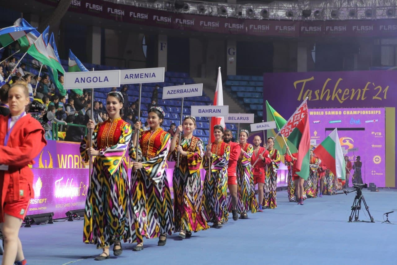 Toshkentda sambo bo'yicha Jahon chempionati boshlandi (foto) Toshkentda sambo bo'yicha Jahon chempionati boshlandi (foto)