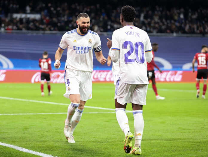 Benzema va Vinisius ikkitadan gol urib, «Real»ga yirik hisobdagi g'alabani taqdim etdi