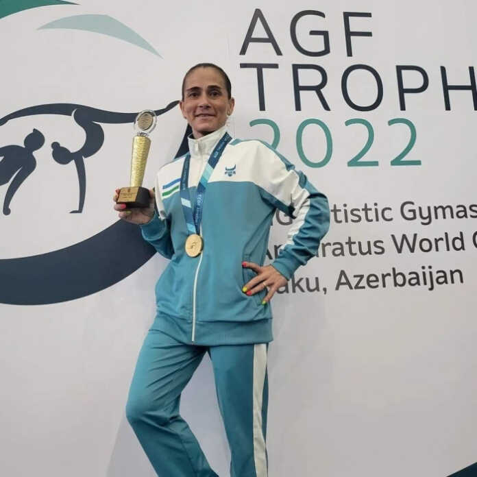 Oksana Chusovitina Jahon kubogini qo'lga kiritdi