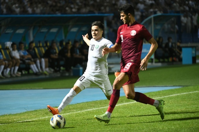 O'zbekiston U-23 Osiyo Kubogida Qatarni mag'lub etdi (foto)