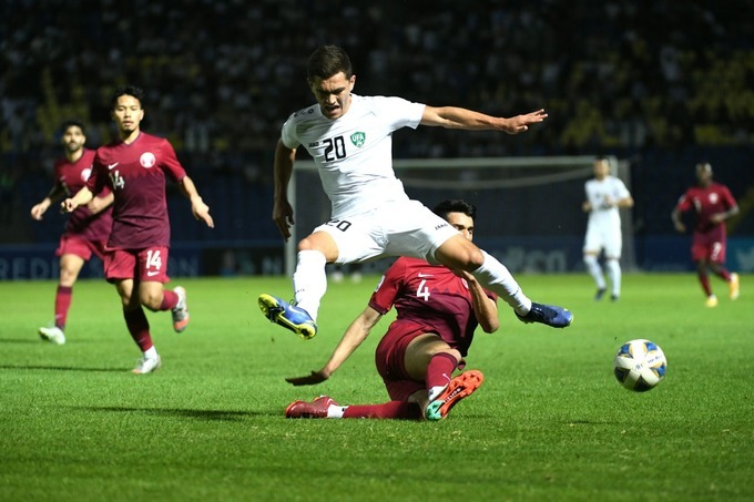 O'zbekiston U-23 Osiyo Kubogida Qatarni mag'lub etdi (foto)