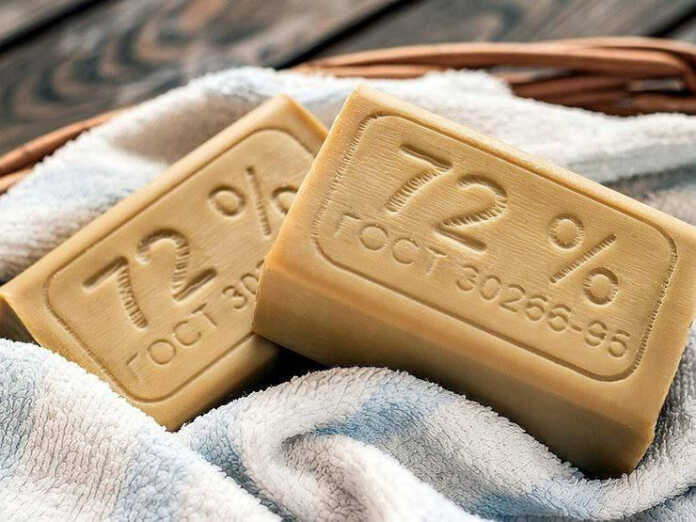 Kir yuvish sovuni antibakterial va antiseptik hisoblanadi