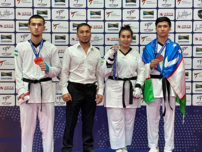 Para taekvondo: O'zbekiston vakillari Parij Gran-prisida 3 ta medal qo'lga kiritishdi