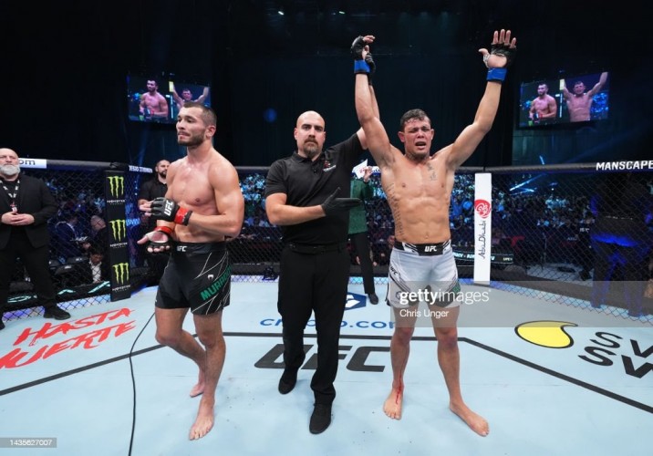 UFC 280: Mahmud Murodov ketma-ket ikkinchi bor mag'lubiyatga uchradi