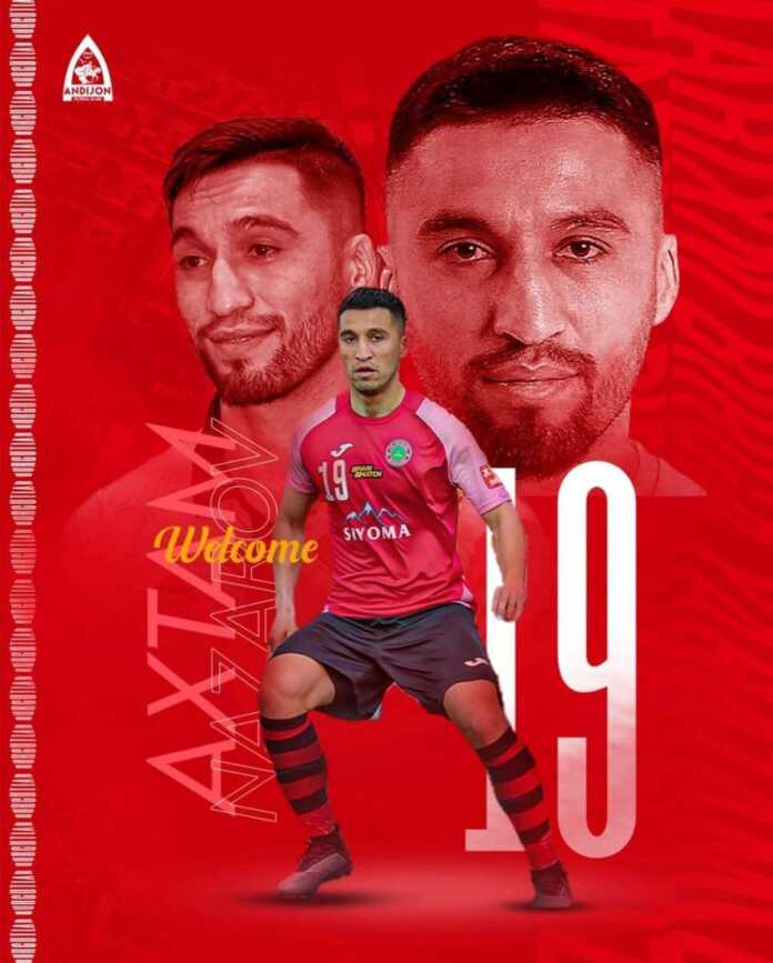 Tojikiston terma jamoasi sardori Axtam Nazarov “Andijon” klubiga o'tdi