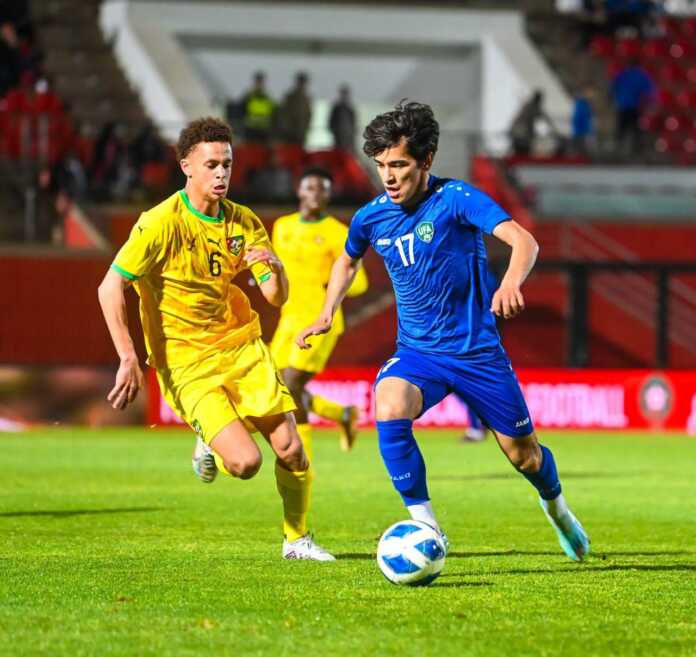 8 ta gol urilgan o'yinda O'zbekiston Togoni mag'lub etdi