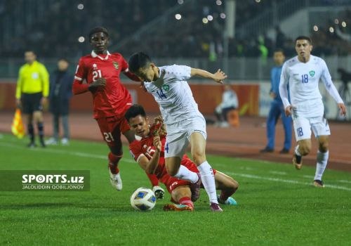 Osiyo kubogi U20. O'zbekiston Indoneziya bilan durang qayd etdi va chorakfinalga yo'l oldi