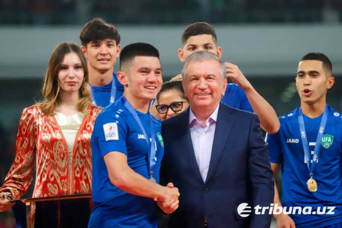 Prezident va qahramonlar (foto)