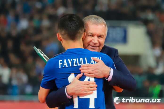 Prezident va qahramonlar (foto)