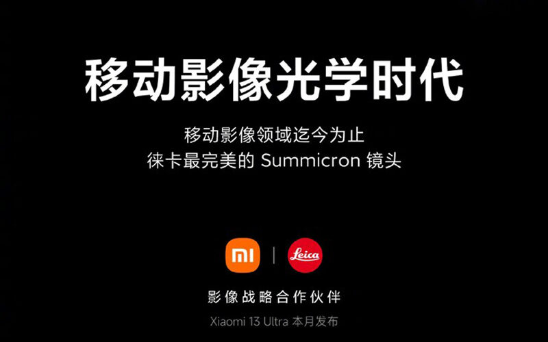 Xiaomi’ning Leica Summicron linzali 13 Ultra flagman smartfoni aprel oyida taqdim etiladi