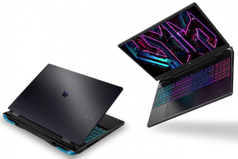 Acer Predator o‘yin noutbuklarini Raptor Lake chiplari va GeForce RTX 40-seriyali grafikalar bilan yangiladi, jumladan 3D ekranli model
