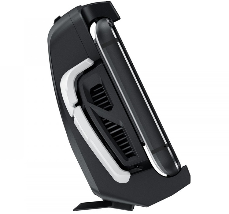 ASUS ROG Phone 7 Pro o'yin smartfoni tasvirlarda tashqi faol sovutgich1 bilan ko'rindi