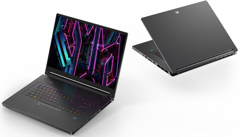 Acer Predator o‘yin noutbuklarini Raptor Lake chiplari va GeForce RTX 40-seriyali grafikalar bilan yangiladi, jumladan 3D ekranli model