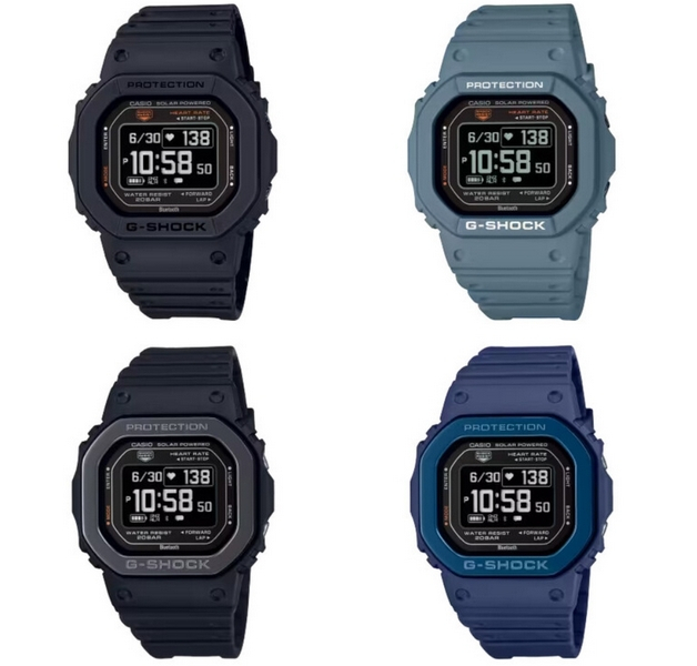 Casio G-Shock G-SQUAD DW-H5600 bioplastik soatini taqdim etdi1