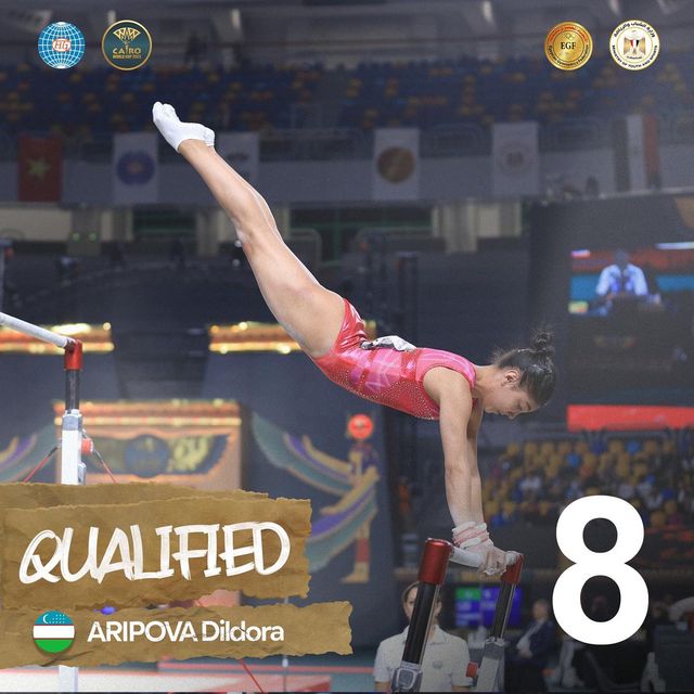 Chusovitina va Aripova Misrda o'tayotgan Jahon kubogi finaliga chiqdi