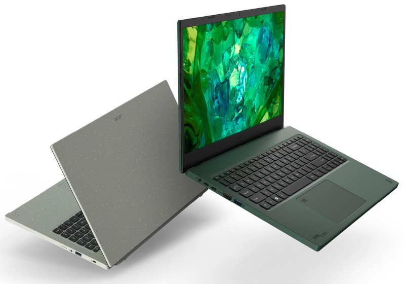 Acer 30-40% qayta ishlangan plastik va qadoqlash xususiyatiga ega ekologik toza Aspire Vero 15 noutbukini taqdim etdi 1