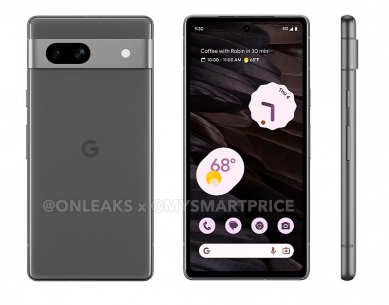 Yaqinlashib kelayotgan Google Pixel 7a ko‘k, oq va kulrang tasvirlarda paydo bo‘ldi Yaqinlashib kelayotgan Google Pixel 7a ko‘k, oq va kulrang tasvirlarda paydo bo‘ldi