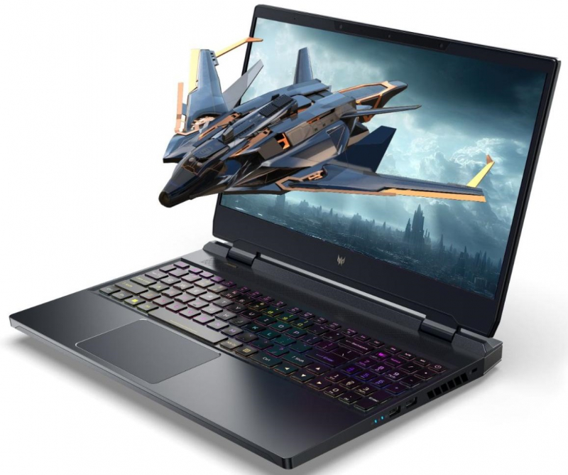 Acer Predator o‘yin noutbuklarini Raptor Lake chiplari va GeForce RTX 40-seriyali grafikalar bilan yangiladi, jumladan 3D ekranli model