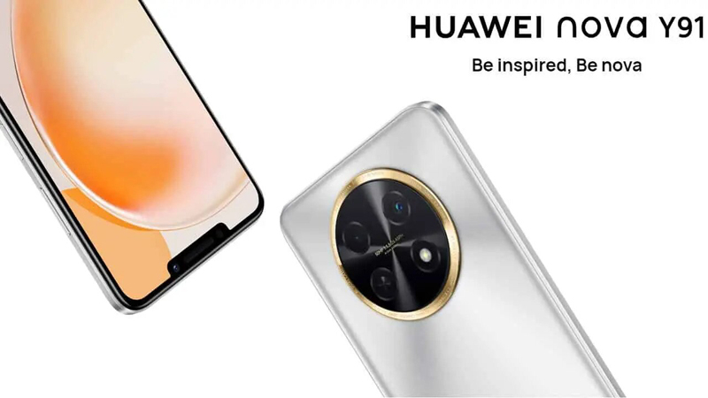 Huawei nova Y91 smartfoni iPhone kabi katta ekranli va katta “portlash”ga ega