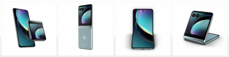 Motorola Razr 40 toifali Ultra1folded smartfonining rasmlari va texnik xususiyatlari p