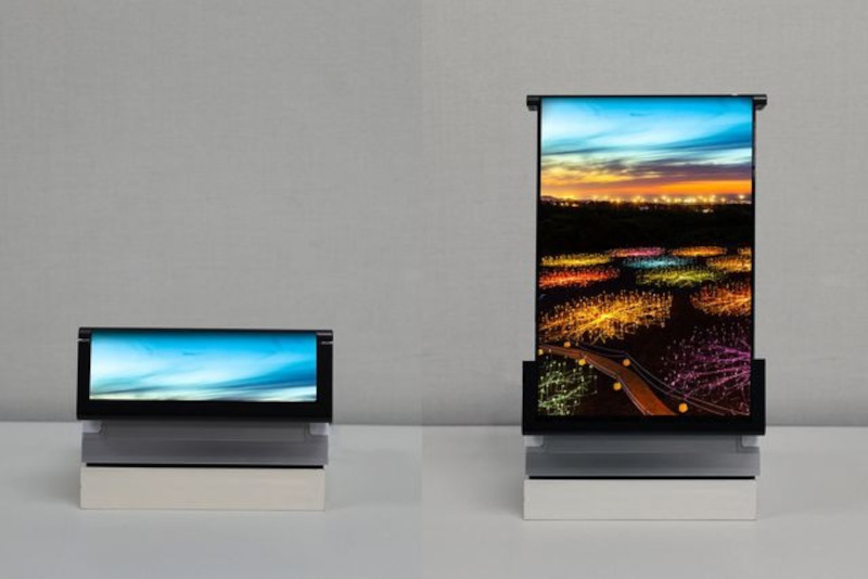 Samsung o'zgaruvchan OLED displeyni va yurak urish tezligi va qon bosimini o'lchay oladigan ekranni namoyish etdi Samsung ko'rsatdi. aylanadigan OLED displey va yurak urish tezligi va qon bosimini o'lchay oladigan ekran0