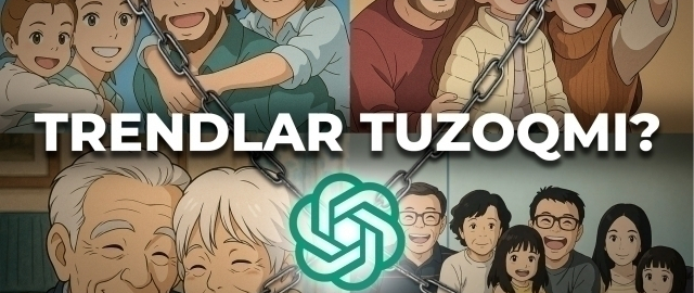 Trendlar aslida tuzoqmi: sun’iy intellekt odamlar ma’lumotini nega yig‘yapti?
