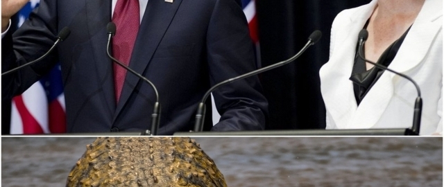 Go‘shtdan tortib svitergacha: siyosatchilar bir-biriga qanday sovg‘a beradi? Go‘shtdan tortib svitergacha: siyosatchilar bir-biriga qanday sovg‘a beradi?3